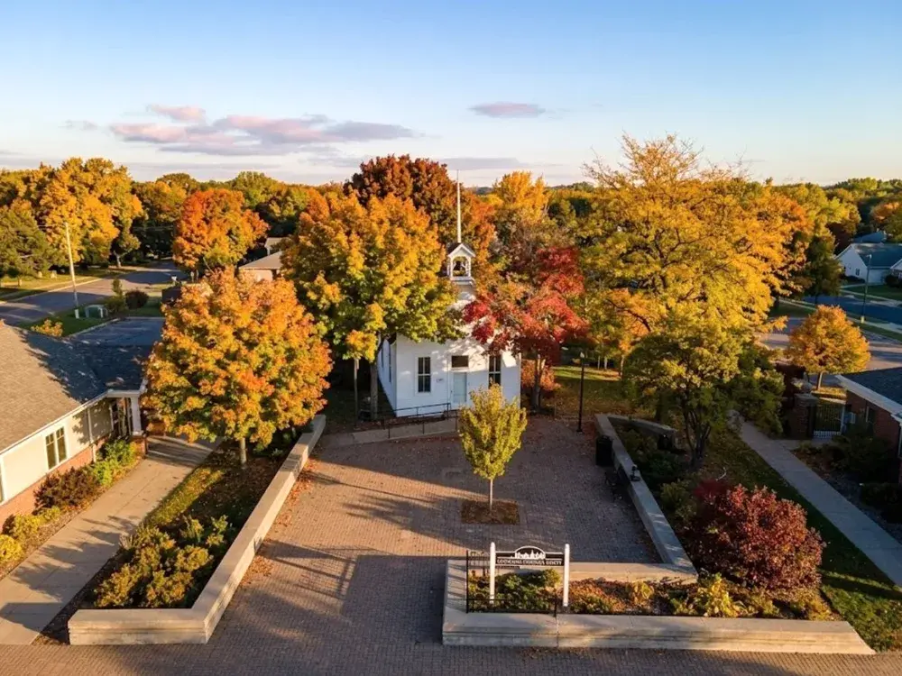 Historic Village Hall in Chanhassen, Carver County, MN