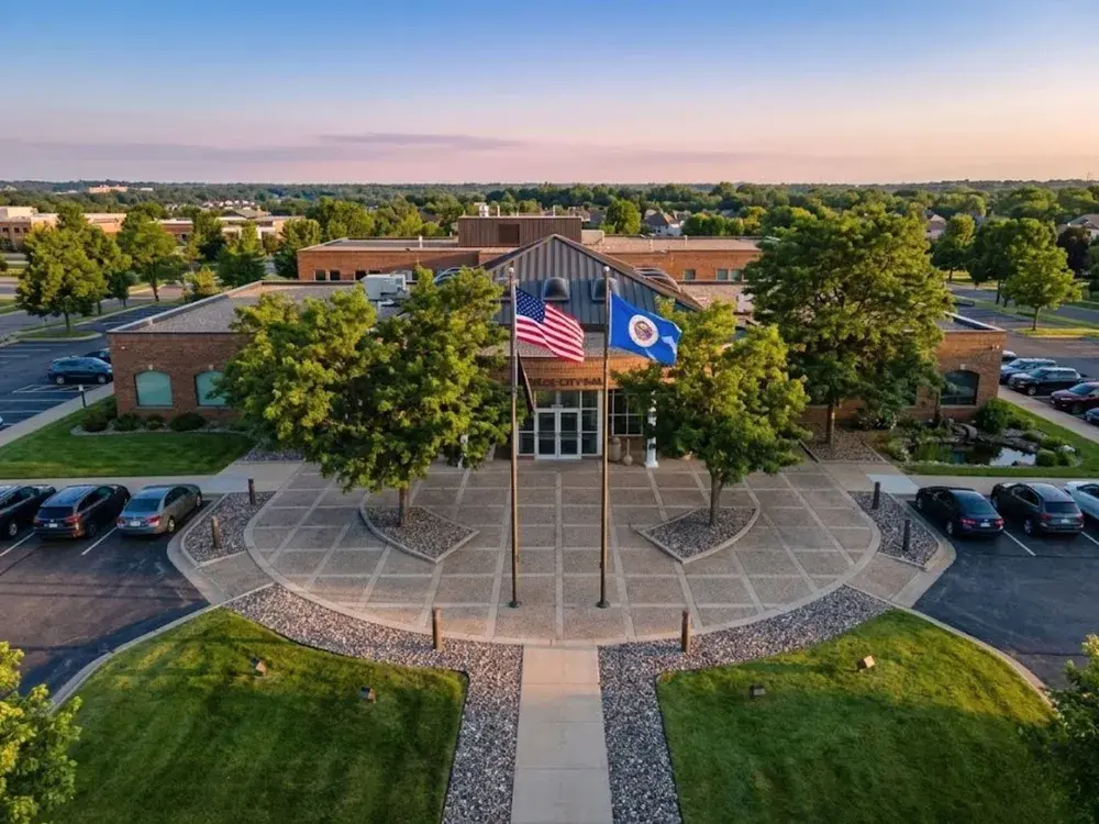 View of Lakeville, Dakota County, MN