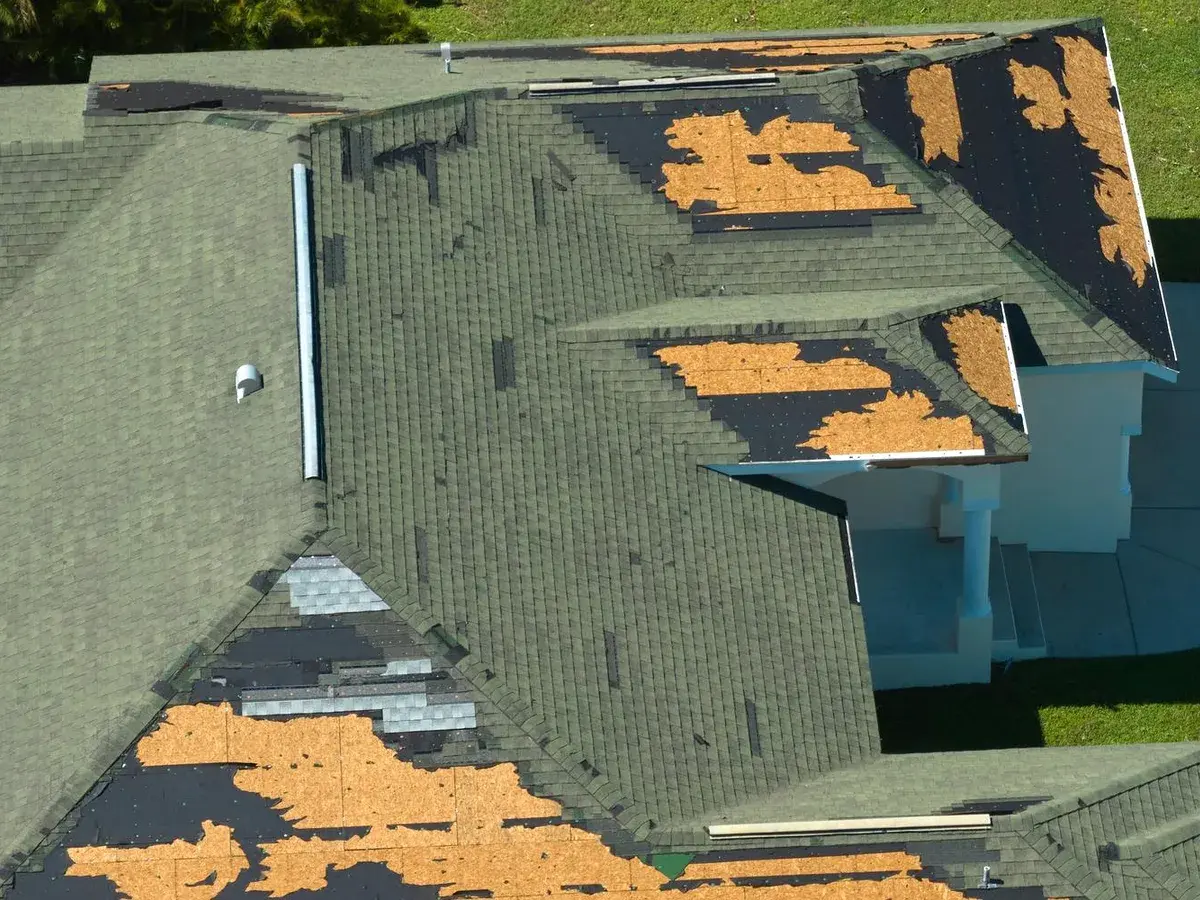 Residential roof replacement by Orange Exteriors, roofing contractor serving Anoka, MN