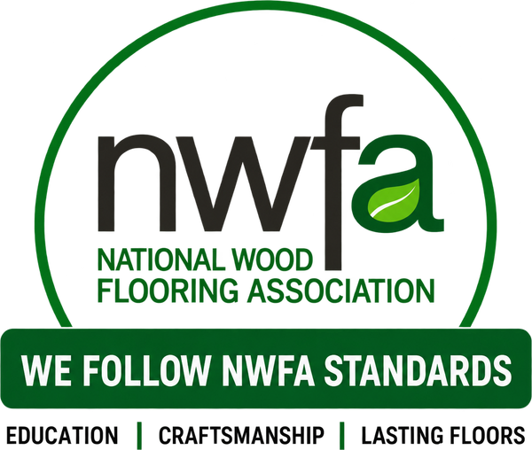 National Wood Flooring Association standards badge