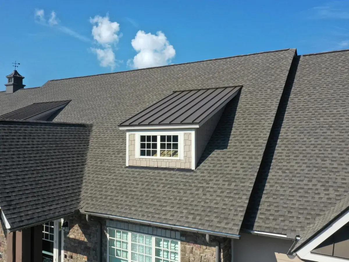 Residential exterior work by Orange Exteriors, roofing contractor serving St. Paul, MN Residential exterior work by Orange Exteriors, roofing contractor serving St. Paul, MN