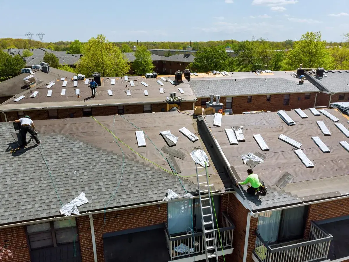 Residential roof replacement by Orange Exteriors, roofing contractor serving Victoria, MN Residential roof replacement by Orange Exteriors, roofing contractor serving Victoria, MN