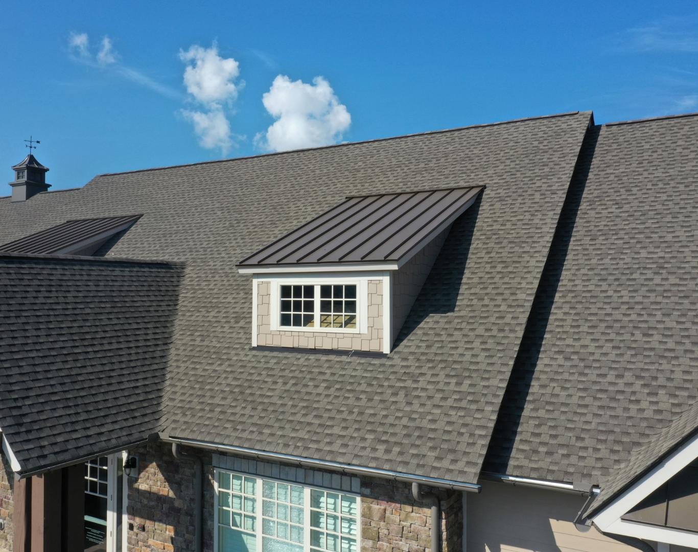 Reliable Roofing Company in St. Paul, MN completing residential roof replacement