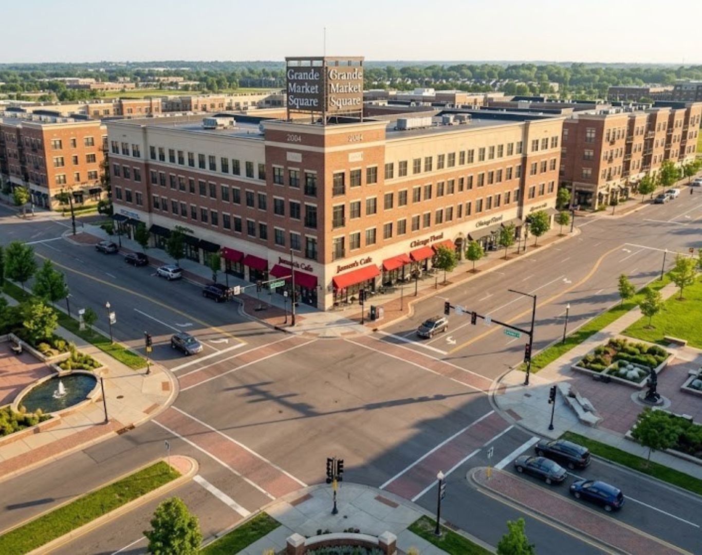 City view of Burnsville, MN