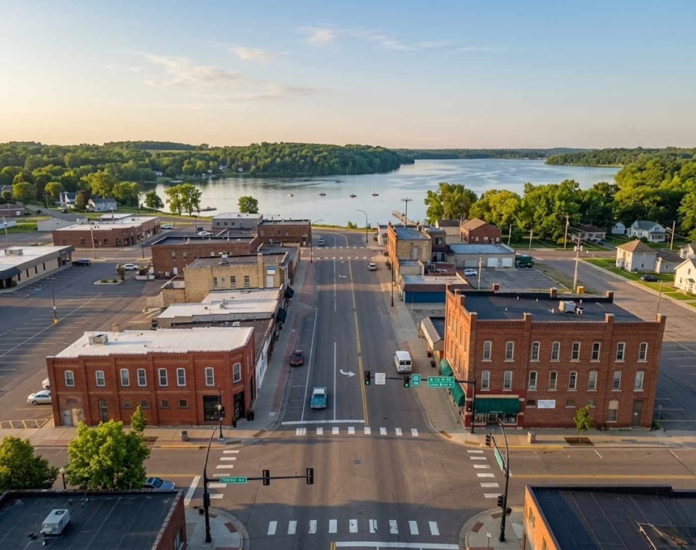 Downtown, Buffalo, Wright County, MN
