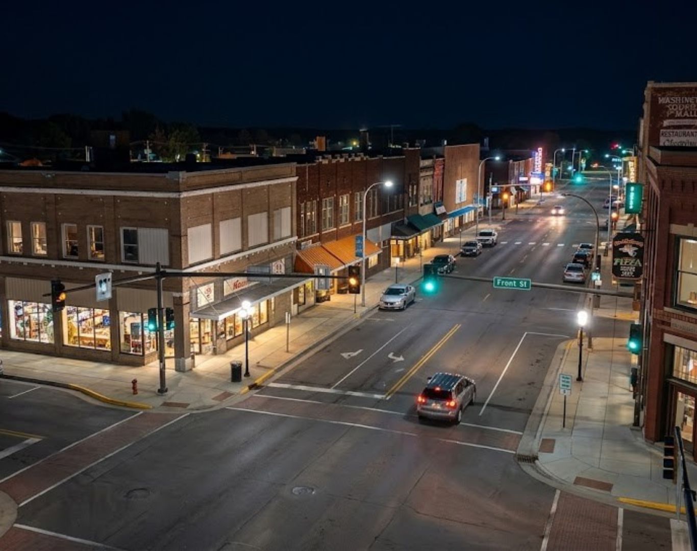 Downtown View, Becker, MN