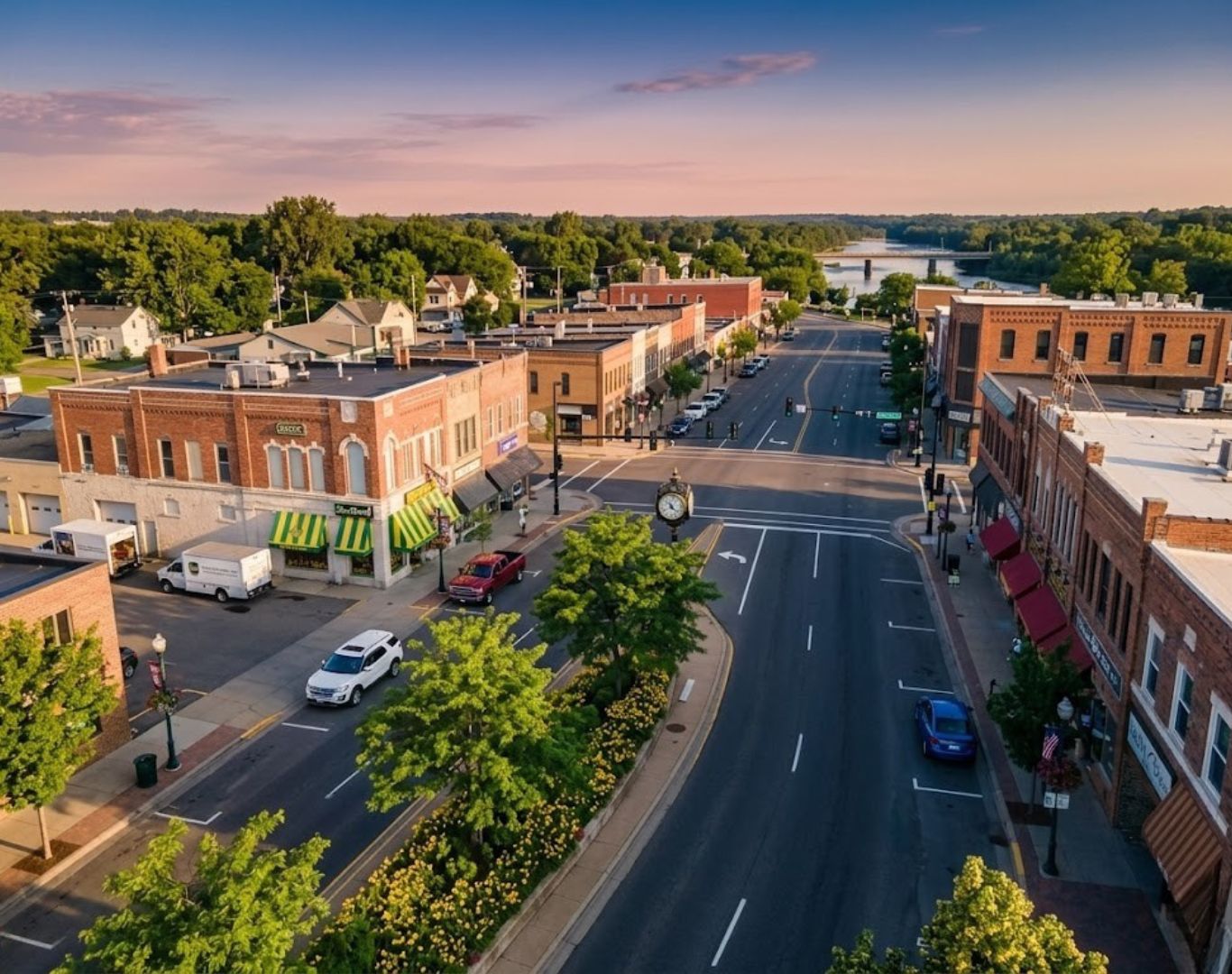 Main Street in Downtown, Anoka, Anoka County, MN