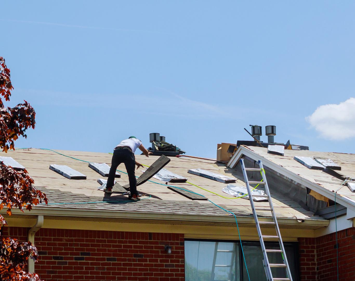 Reliable Roofing Company in Shakopee, MN completing residential roof replacement