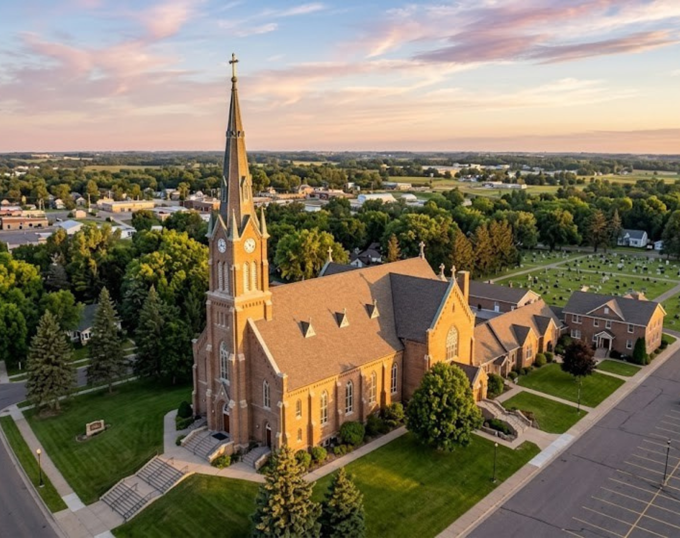 The old Church of St. Michael, St. Michael, MN