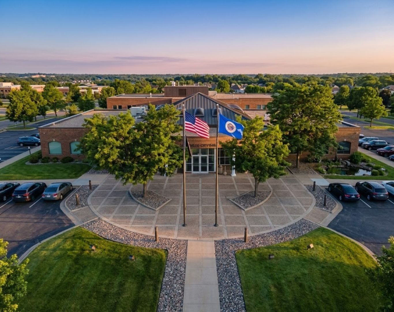 View of Lakeville, MN