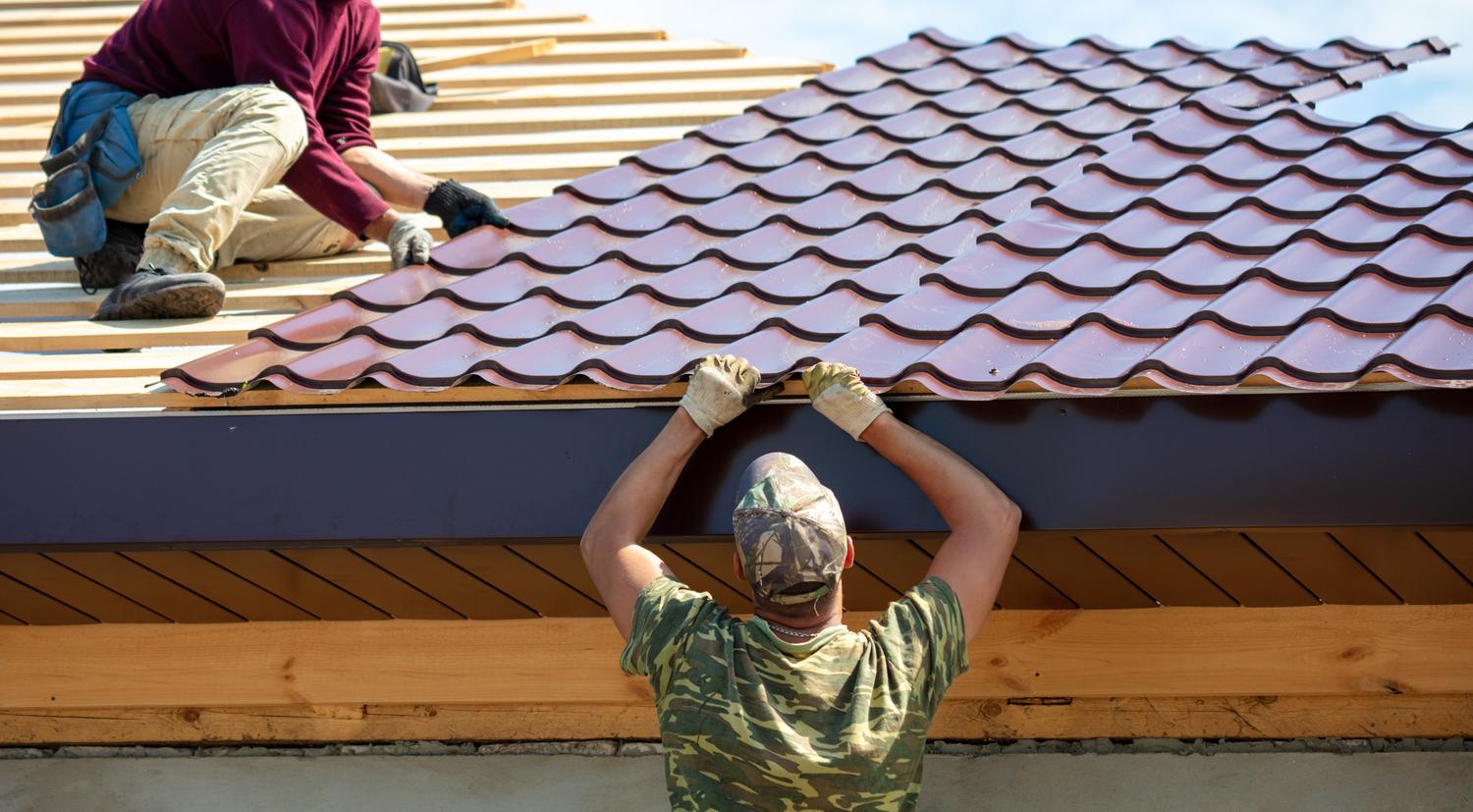 Reliable Roofing Company in Eyota, MN completing residential roof replacement